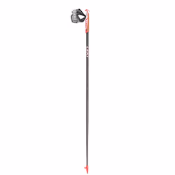LEKI Flash Carbon, Unisexe, Longueur fixée, Marche nordique, Prise type I, Nylon, Carbon Composite 70%