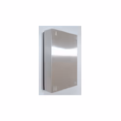 Boîtier de jonction 300X200X80mm acier inoxydable (KL1524.010) avec couvercle étanche IP66 série KL RITTAL 1524010 coffret kl ...