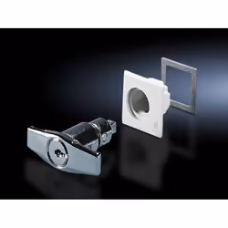 Rittal SZ 2575.000, Verrou de boîtier électrique, Argent, Blanc, 80 g