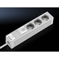 Rittal DK 7240.120 multiprise 2 m 3 sortie(s) CA Intérieure