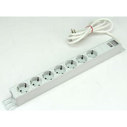 Rittal DK7240.210 Blanc 7 sortie(s) CA 250 V 2 m