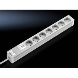 Rittal DK 7240.220 multiprise 2 m 7 sortie(s) CA Intérieure Gris