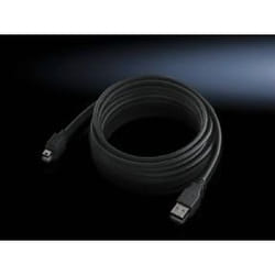 Rittal DK 7030.080 câble USB 3 m USB 2.0 USB A Mini-USB A Noir