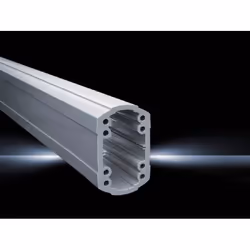 Rittal CP 6212.100, Support de câble droit, 1 m, Aluminium, Plastique, Blanc