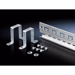 Rittal 2388.125, Kit rail d’étagère, Gris, Aluminium, 1153 mm, 1,02 kg, 1 pièce(s)