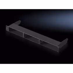 Rittal 7030088, Traverse de montage, Noir, Plastique, 1U, 48,3 cm (19"), 482,6 mm