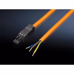Rittal 2500.400, 3 m, 3 broches, Droit, Droit