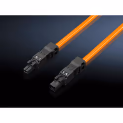 Rittal 2500.450, 1 m, 3 broches, Droit, Droit, Orange