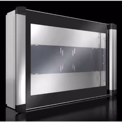Rittal 6321.050, Aluminium, Plastique, Polyuréthane (PU), Acier, Gris, Paysage, 61 cm (24"), 75 x 100 mm, 75 x 100 mm