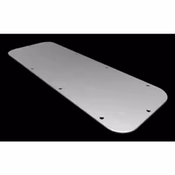Rittal AX 2573.100, Plaque d’étagère, Gris clair, Acier, IP66, 447 mm, 149 mm
