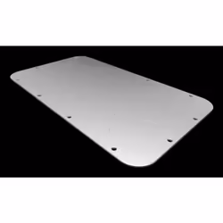 Rittal AX 2576.100, Plaque d’étagère, Gris clair, Acier, IP66, 401 mm, 221 mm