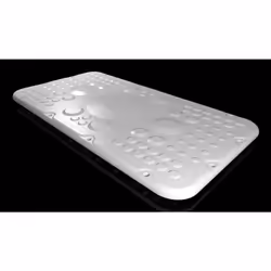 Rittal SZ 2566.300, Plaque d’étagère, Gris clair, Plastique, IP66, 401 mm, 221 mm