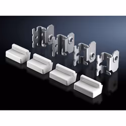 Rittal AX 2503.020, Équerre de fixation, Gris, Blanc, Acier, 4 pièce(s)
