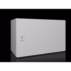 Rittal 7641.350, Rack monté sur le mur, 7U, Verrouillage des touches, Gris