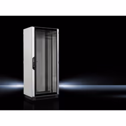 Rittal 5307.154, Rack autonome, 42U, 815 kg, Verrouillage des touches, Noir, Gris