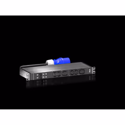 Rittal 7979.104, Basique, 0U, Triphasé, horizontale, Aluminium, Plastique, Noir