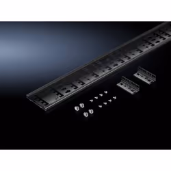 Rittal 5302.120, Panneau de gestion de câbles, Noir, Acier, VX, VX IT, 145 mm, 1 pièce(s)