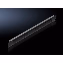 Rittal 5302.202, Panneau de gestion de câbles, Noir, Acier, 1U, 48,3 cm (19"), 390 mm