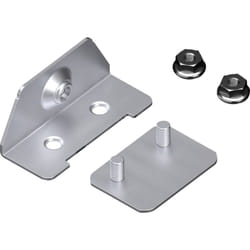 Rittal - Fixation d'ouverture en option pour socle vx. Angle supplémentaire pour la fixation des volets avec baguette de brosse