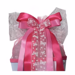 ROTH LED-Schulttenschleife Pink Glamour rosa/weiá Noir