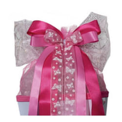 ROTH LED-Schulttenschleife Pink Glamour rosa/weiá Noir
