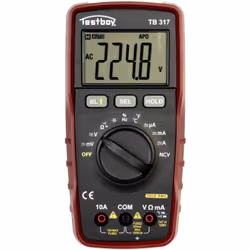 enquête CAT IV 1000 V description Le nouveau multimètre numérique Testboy 317 offre de nombreuses possibilités de mesure et d ...