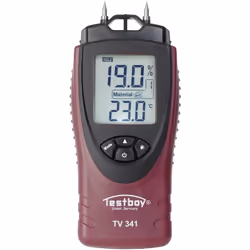 enquête Convient pour description Le Testboy TV 341 est un outil pratique pour mesurer le taux d'humidité dans les matériaux ...
