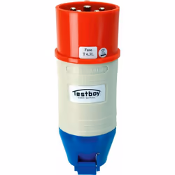 Adaptateur TESTBOY CEE - TV 432A numéro d'article:Télé 432A EAN:4028532204044 Poids d'expédition:0,33kg Le Testboy TV 416/432 ...