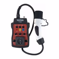 Pour le contrôle des bornes de recharge de type 2 normalisées en Europe · Le TV 900 se charge de la communication avec la bor ...