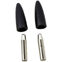 Jeu de pointes de touche Testboy Schraubbare Prüfspitzen Profi noir, argent 1 set