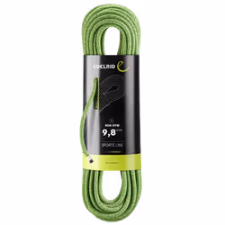 Edelrid 712810401380, Citron vert, 40000 mm, 9,8 mm, Polyamide, 1 pièce(s), 68 g