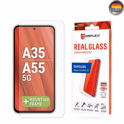 Displex 01940, Samsung, Galaxy A35/A55 5G, Résistant à la saleté, Résistant aux rayures, Résistant aux chocs, Résistant aux c ...