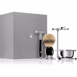 Offrez du bonheur avec un coffret cosmétique MühleSOPHIST Black Silvertip Badger. Chaque homme constatera qu’il n’a jamais ét ...