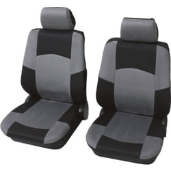 Housse de siège 6 pièces Petex 24271518 polyester noir, gris siège conducteur, siège passager
