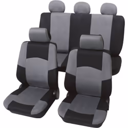 enquête Conçu aussi pour airbag latéral 100% Polyester, couche Microfaser-Velours Housse de la banquette arrière divisible !  ...