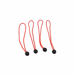 * 4 pièces dans un sac * Matériau: caoutchouc * Longueur: 25 cm * Diamètre: 4 mm * Facile à fixer * Couleur: Rouge 4 pièces d ...