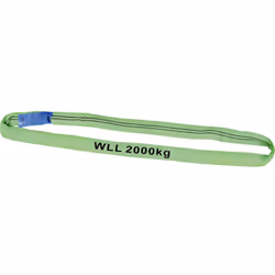Informations techniques Charge de travail (WLL) : 2 t Couleur : vert Facteur d'utilisation : 7:1 Longueur : 2 m Longueur util ...