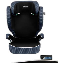 Petex - Basic 1502 blau hdpe nach ece R129 Siège bébé bleu