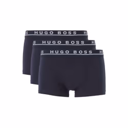 HUGO BOSS 4029048379547, Mâle, Bleu, S, EUE, 3 pièce(s), Coton, Elastane