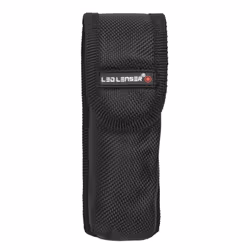 Ledlenser Pouch Type A, Étui, Noir, Monochromatique, Nylon, Fermeture à velcro, 55 mm