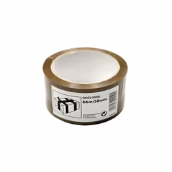 Basic adhésif emballage PP brun 66mx50mm de la marque TESA Basic adhésif emballage PP brun 66mx50mm