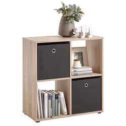 VidaXL 429435, Chêne, 4 étagères, 701 mm, 330 mm, 715 mm