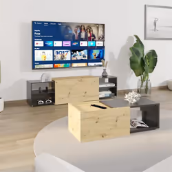 VidaXL 444227 Support TV et centre de divertissement