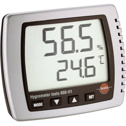 608-H1 Hygromètre 10 % hr 98 % hr Affichage anti-moisissure/point de rosée - Testo