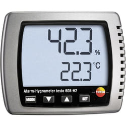 608-H2 Hygromètre 2 % hr 98 % hr Affichage anti-moisissure/point de rosée Q57872 - Testo