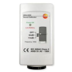 Testo 0554 0452 Sonomètre Numérique 0 - 114 dB