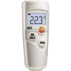 Testo - Thermomètre infrarouge 805 Optique 1:1 -25 - +250 °c étalonné d'usine (sans certificat) Q55447