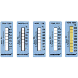 Term Bandelette de mesure de température 71 à 110 °c Contenu10 pc(s) - Testo