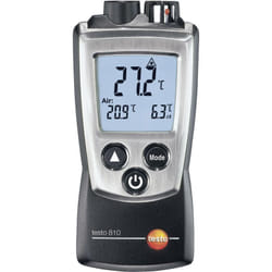 Testo - Thermomètre infrarouge 810 Optique 6:1 -30 - +300 °c mesure par contact étalonné d'usine (sans certificat) Q79179