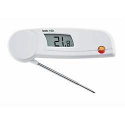 Testo - Thermomètre à sonde à piquer (haccp) 103 0560 0103 -30 à 220 °c sonde ntc conforme haccp Q52382